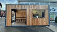 Durham Sixth Form Centre Shipping Container Cafe