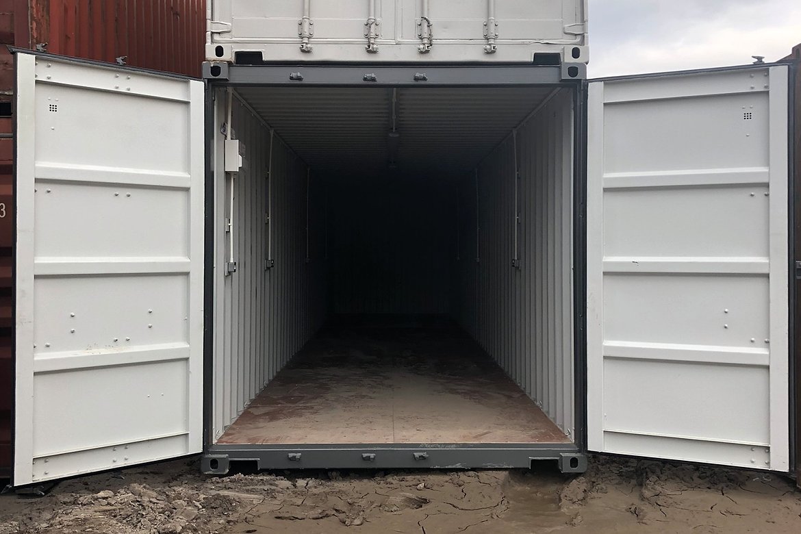 40ft Roller Shutter Modification | Cleveland Containers