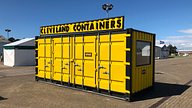 Cleveland Containers Unite Painted Yellow