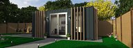 shipping container garden room