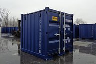 6ft Blue Shipping Container