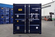 Blue 10ft Shipping Container Cargo Doors