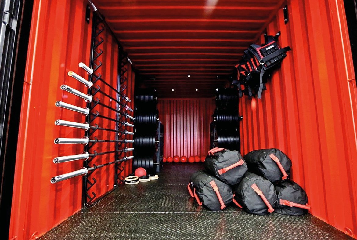 Shipping Container Gym Conversions Cleveland Containers