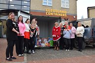 Cleveland Containers Donates to North East Foodbanks in the Run Up to Christmas