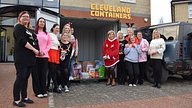 Cleveland Containers donates to local foodbanks