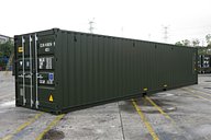 40ft New Shipping Container Green