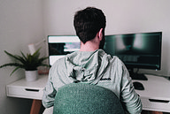 working from home