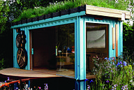 Shipping Container Garden Room