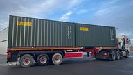Cleveland Containers Supplies Two 20ft Shipping Containers to the GNAAS Trading Company in Eaglescliffe