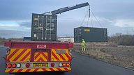 Cleveland Containers Supplies Two 20ft Shipping Containers to the GNAAS Trading Company in Eaglescliffe