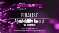 Adaptability Award North East Marketing Awards