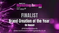 Brand Creation of the Year Award North East Marketing Awards