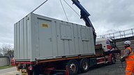 20ft New Office Delivered to Northumbrian Water