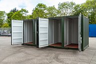 20ft Multistore Container doors open