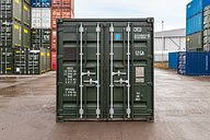 10ft DNV Container (Green) doors
