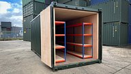 Northumbria Army Cadet Force Container Conversion Side View