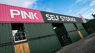 Pink Self Storage Manchester External Signage