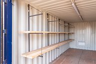 Xtras Container Racking from doors