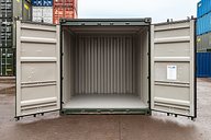 10ft DNV Container (Green) open